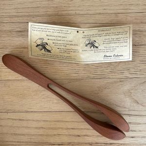 NIB 1991 Catpaws handmade musical wooden spoons